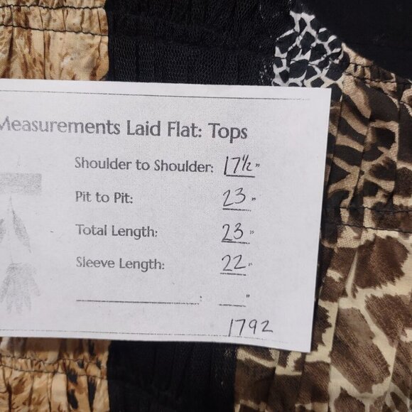 Vintage Keren Hart Patchwork Animal Print Jacket - Picture 6 of 6